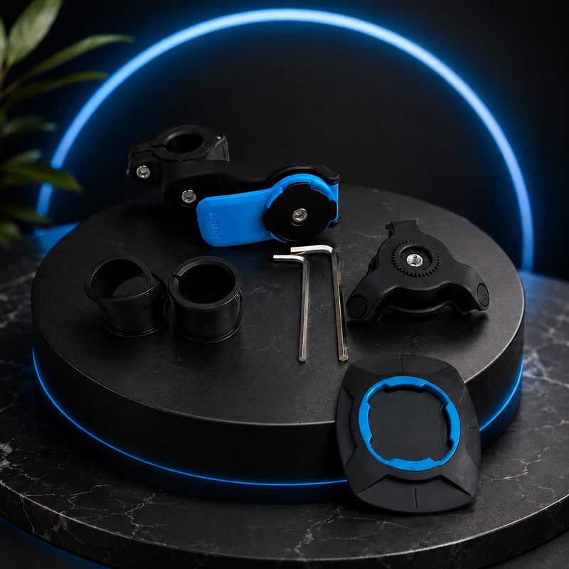 Soporte movil para moto.