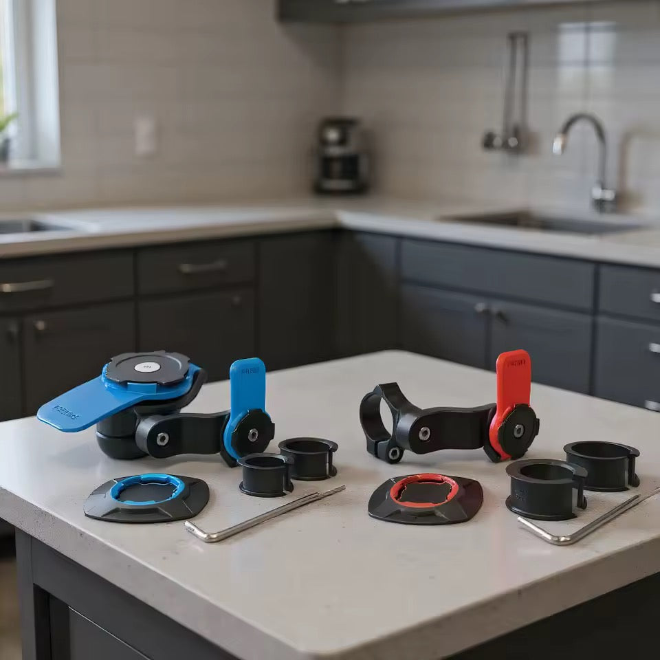 Soporte movil para moto.